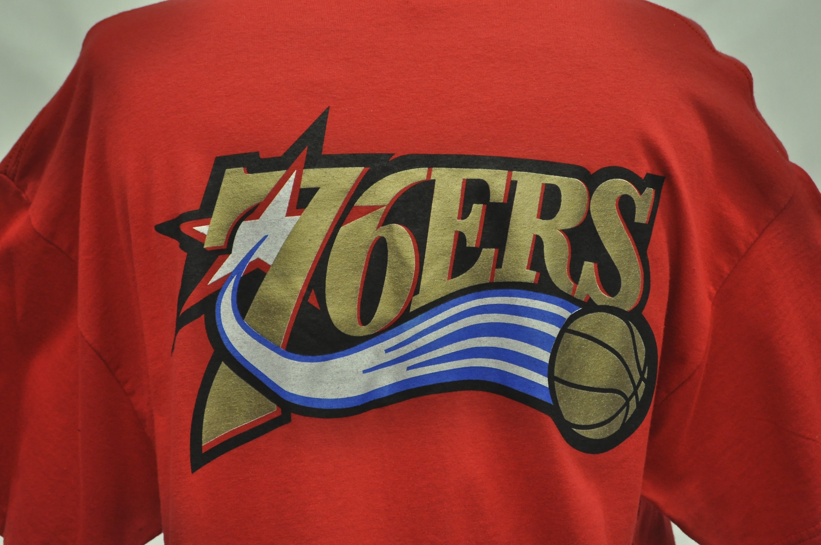 76ers screen print